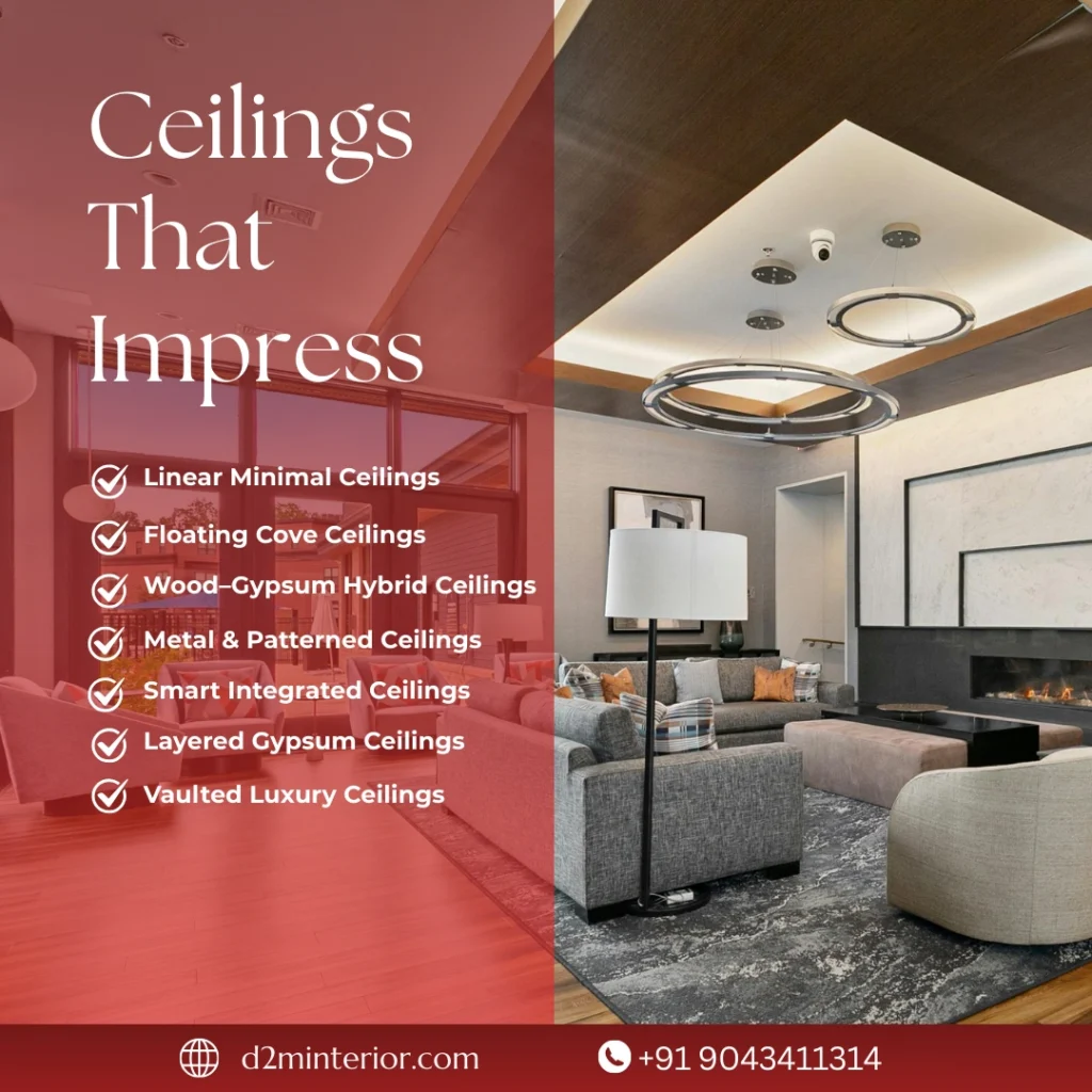 stylish top ceiling design service in chennai