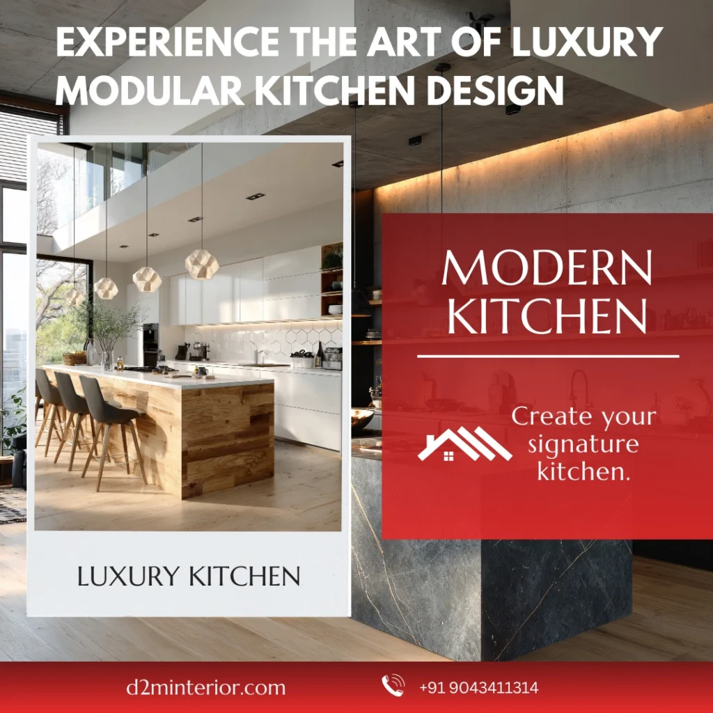luxury modular kitchen interiors in chennai