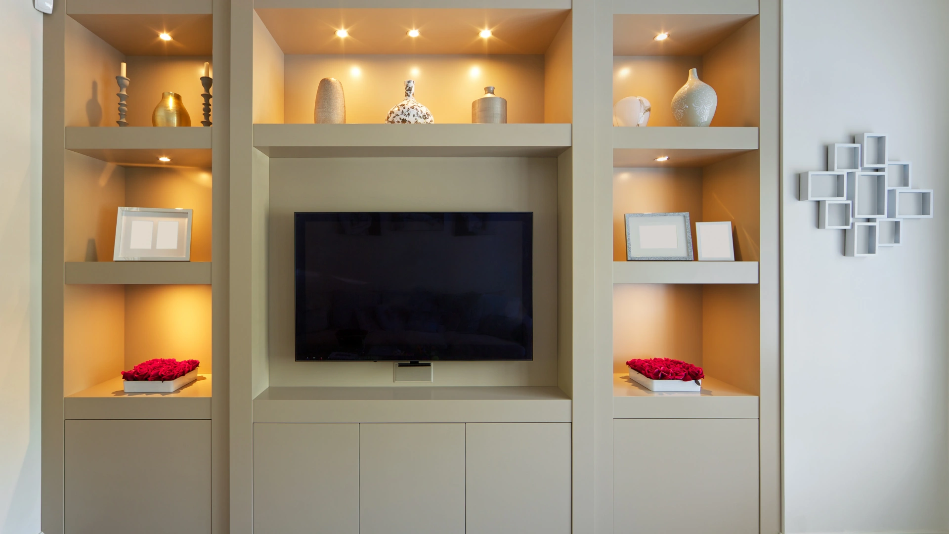 Modern TV Unit Design in Perumbakkam