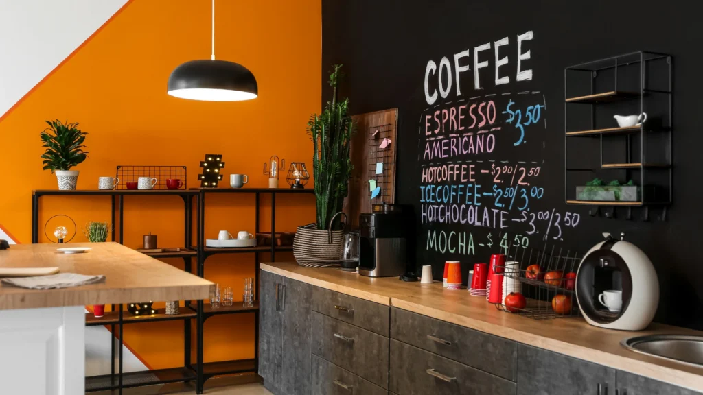 low budget shop interior design